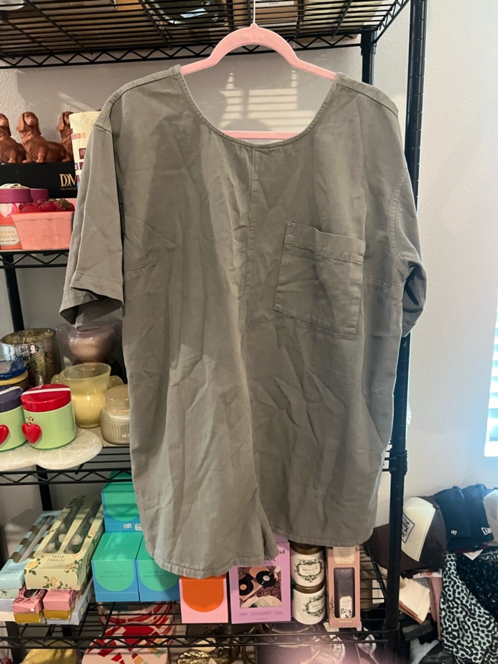 FREE PEOPLE Dean Romper - Aven, MED NWT - Picture 4 of 5